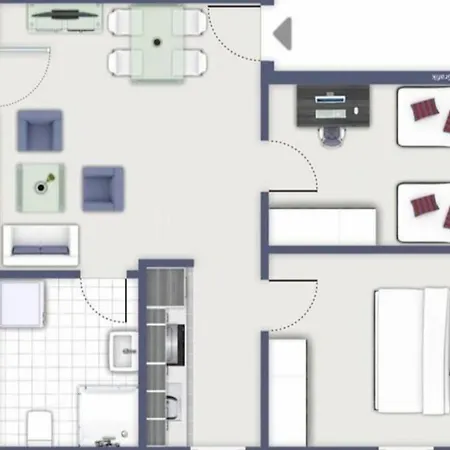 Jacobihof Haus 2 3 Apartment *